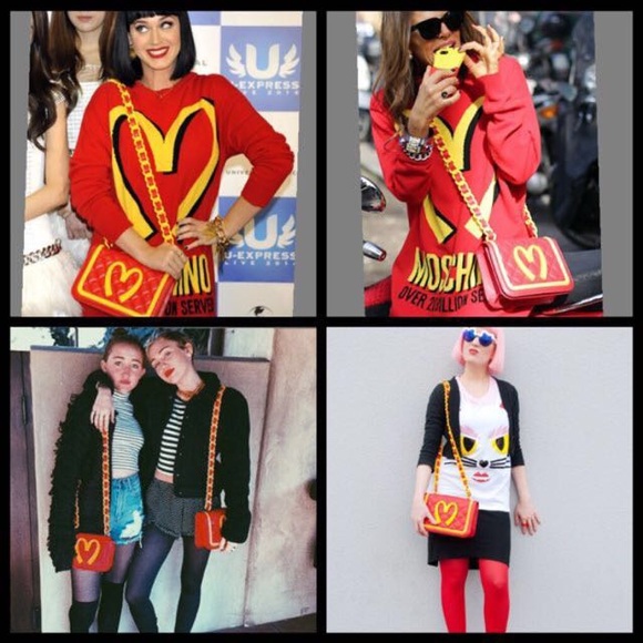 Moschino: McDonald’s Limited Edition Collection Crossbody Bag (ASO Miley Cyrus) - Picture 16 of 16